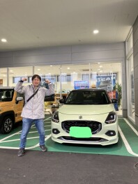 新型スイフト　納車報告♪